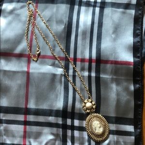 Vintage inspired Cameo necklace